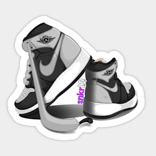 J1 Shadow High Sticker